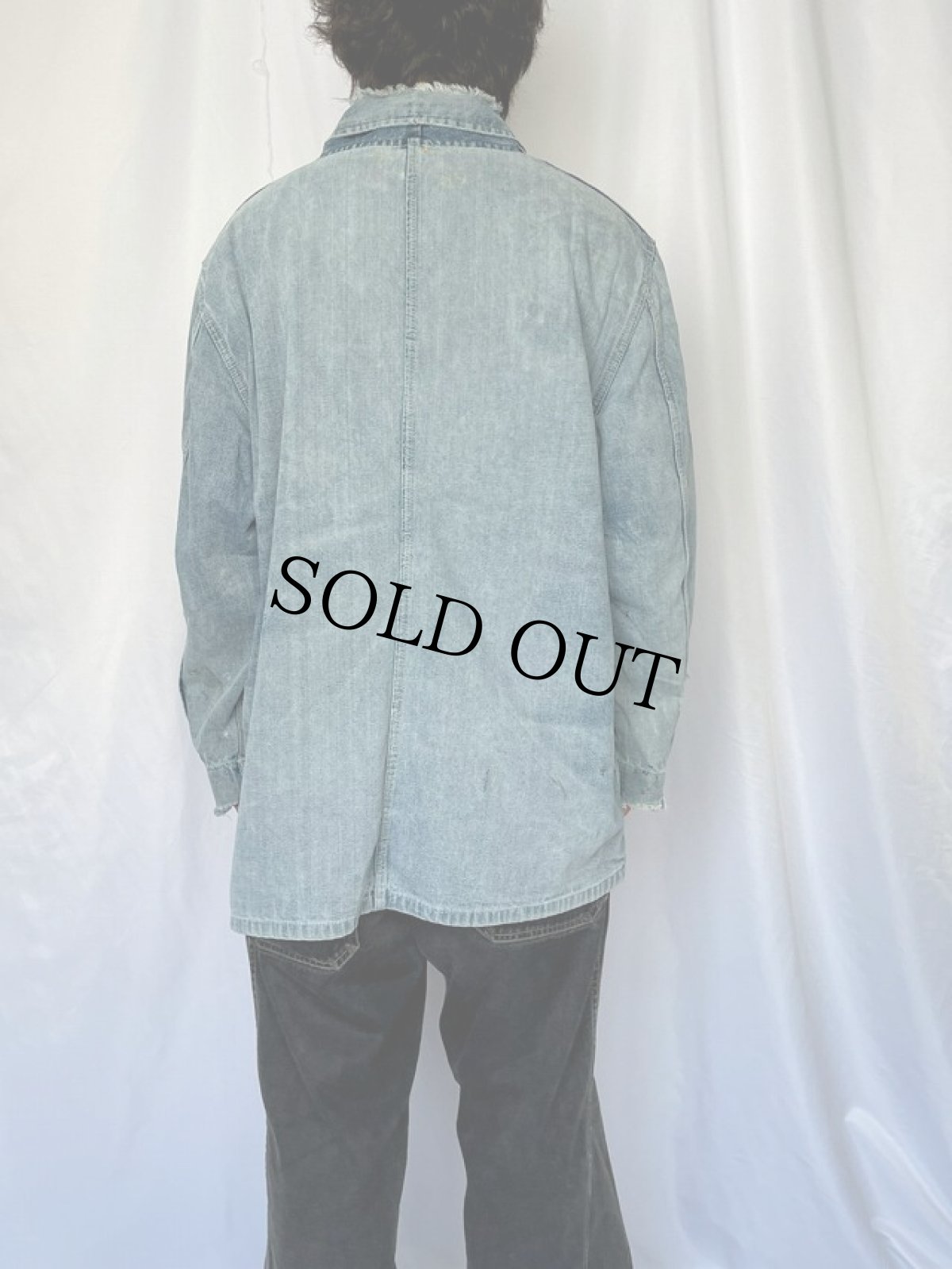 画像4: 60's Carhartt デニムカバーオール (4)