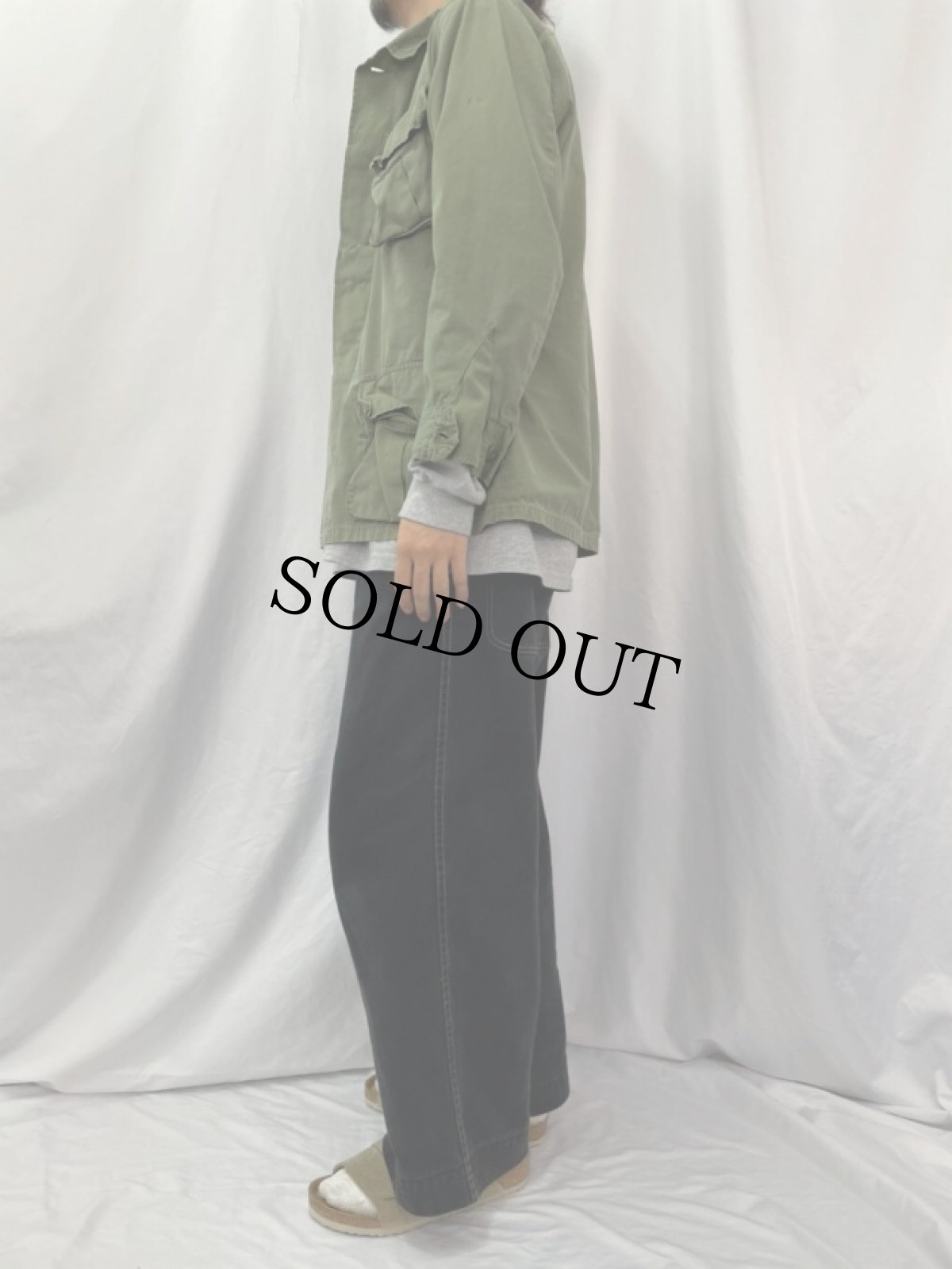 画像3: 60's U.S.ARMY ジャングルファティーグジャケット 3rd SMALL-REGULAR (3)