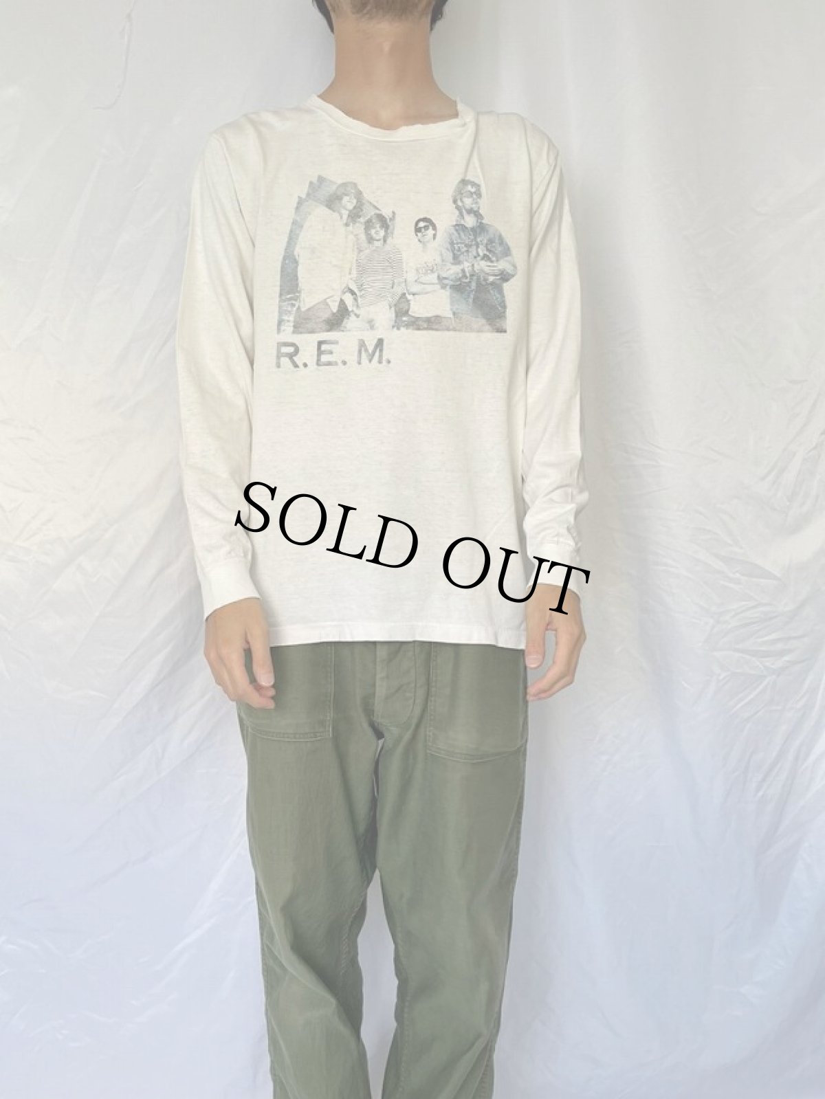 画像3: 80's〜90's R.E.M. オルタナティブバンドロンT (3)