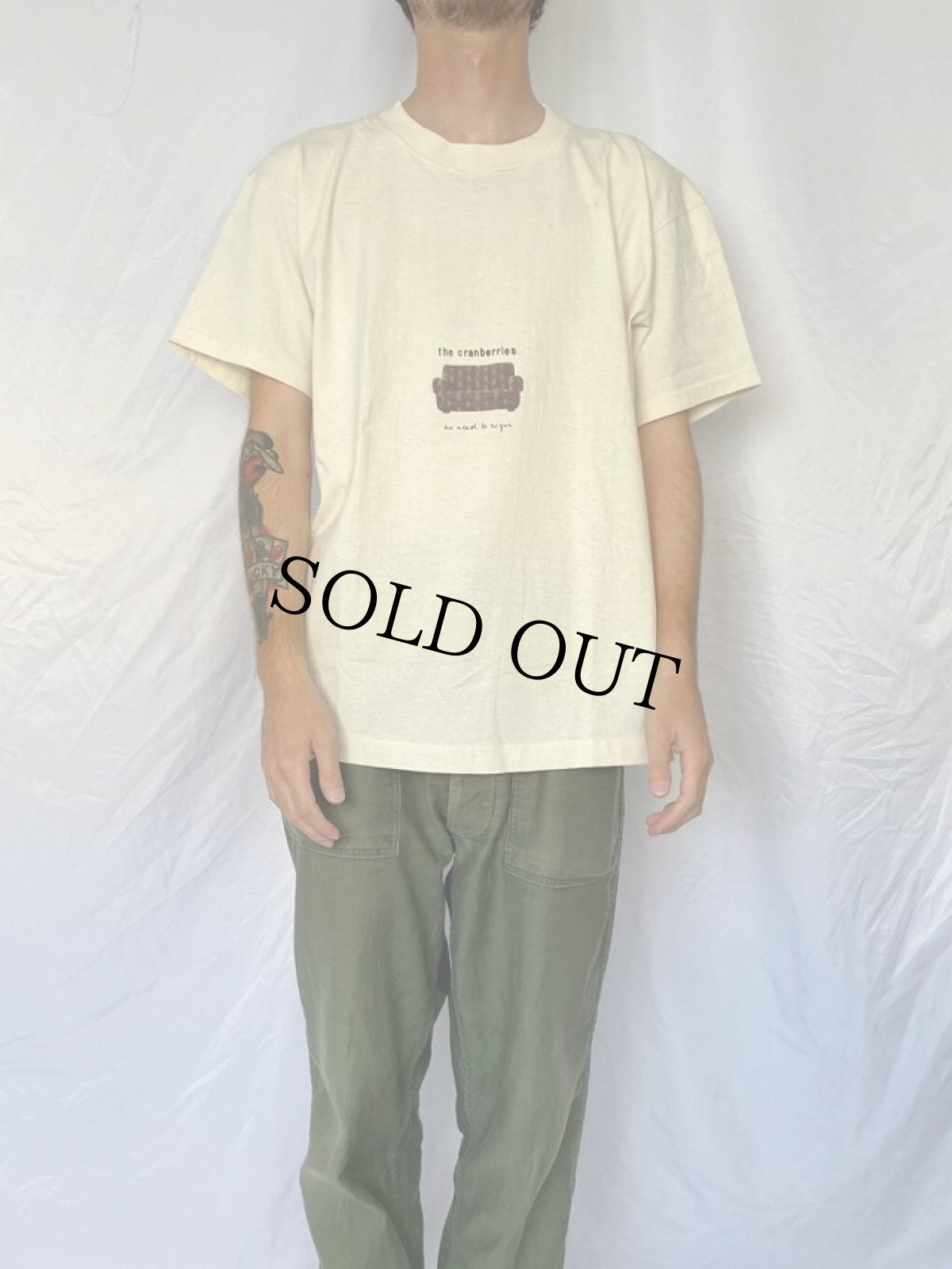 画像2: 90's the cranberries USA製 "No Need To Argue" ポストパンクバンドTシャツ XL (2)