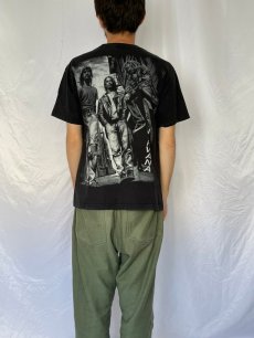 画像4: 90's NIRVANA ロックバンド 大判プリントTシャツ M (4)