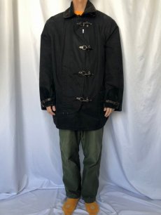 画像2: POLO Ralph Lauren スウェード切替 ファイヤーマンジャケット XL (2)