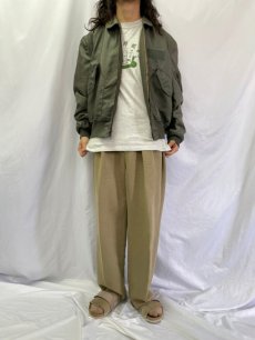 画像2: 70's U.S.AIR FORCE CWU-36/P Flight Jacket (2)