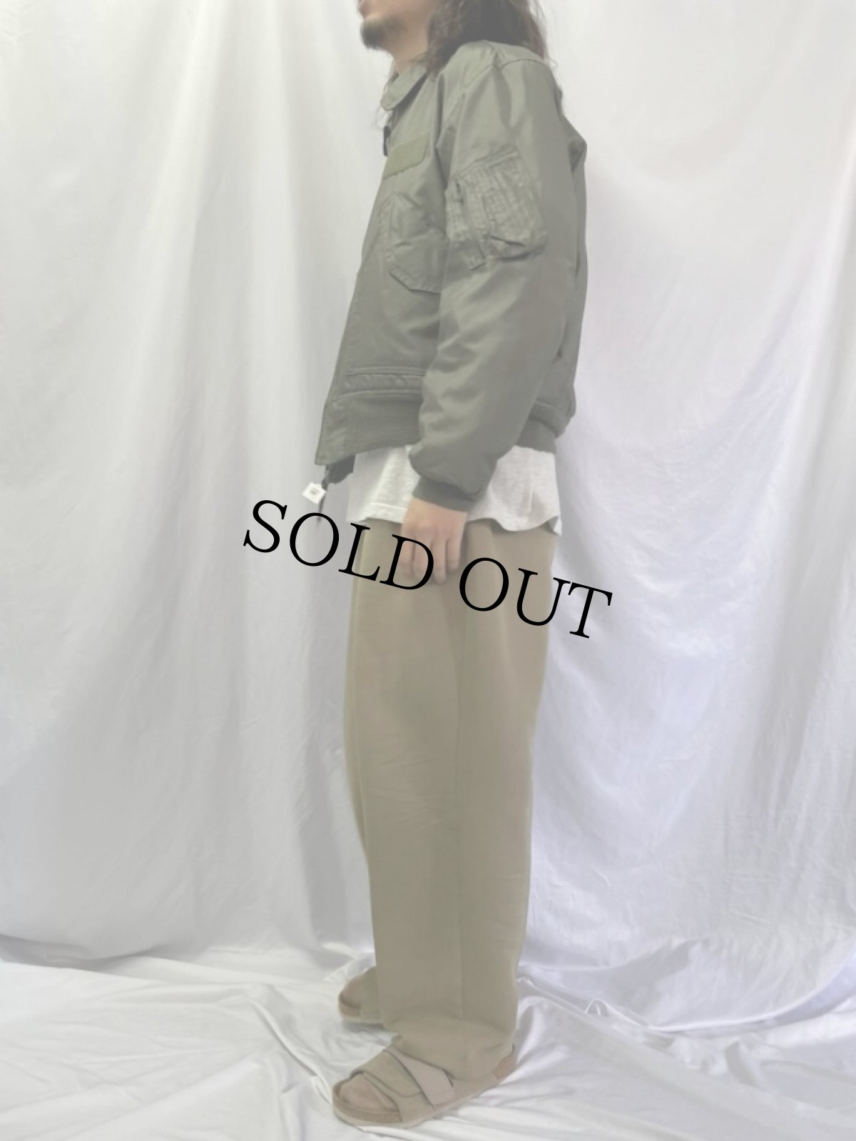 画像3: 90's U.S.AIR FORCE CWU-45/P Flight Jacket LARGE (3)