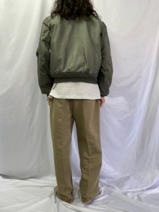 画像4: 90's U.S.AIR FORCE CWU-45/P Flight Jacket LARGE (4)