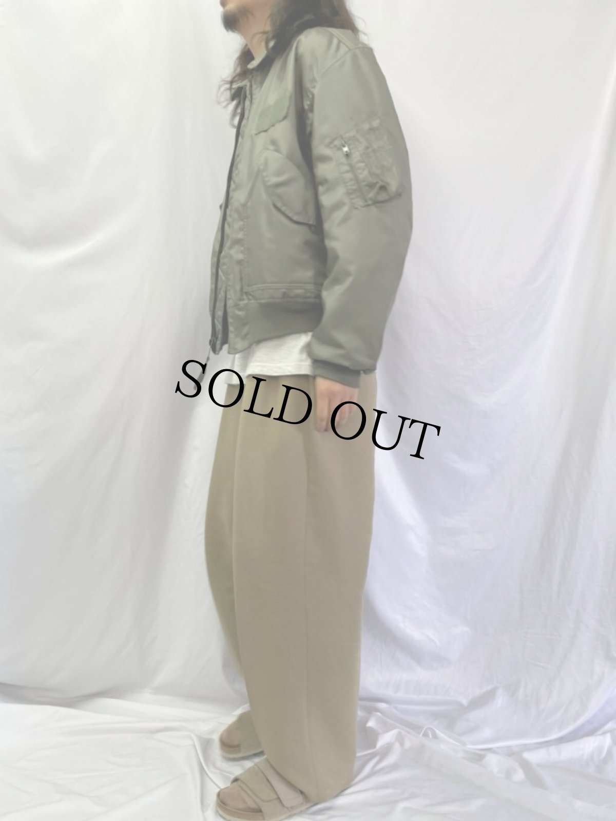 画像3: 90's U.S.AIR FORCE CWU-45/P Flight Jacket LARGE (3)