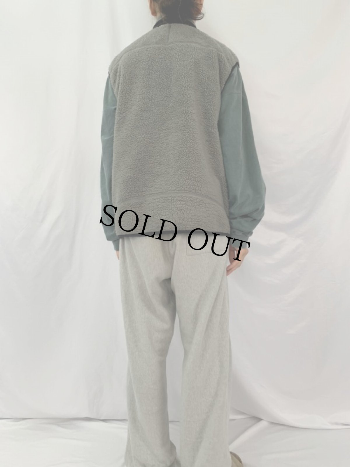 画像4: 2010's Patagonia レトロXフリースベスト XL (4)