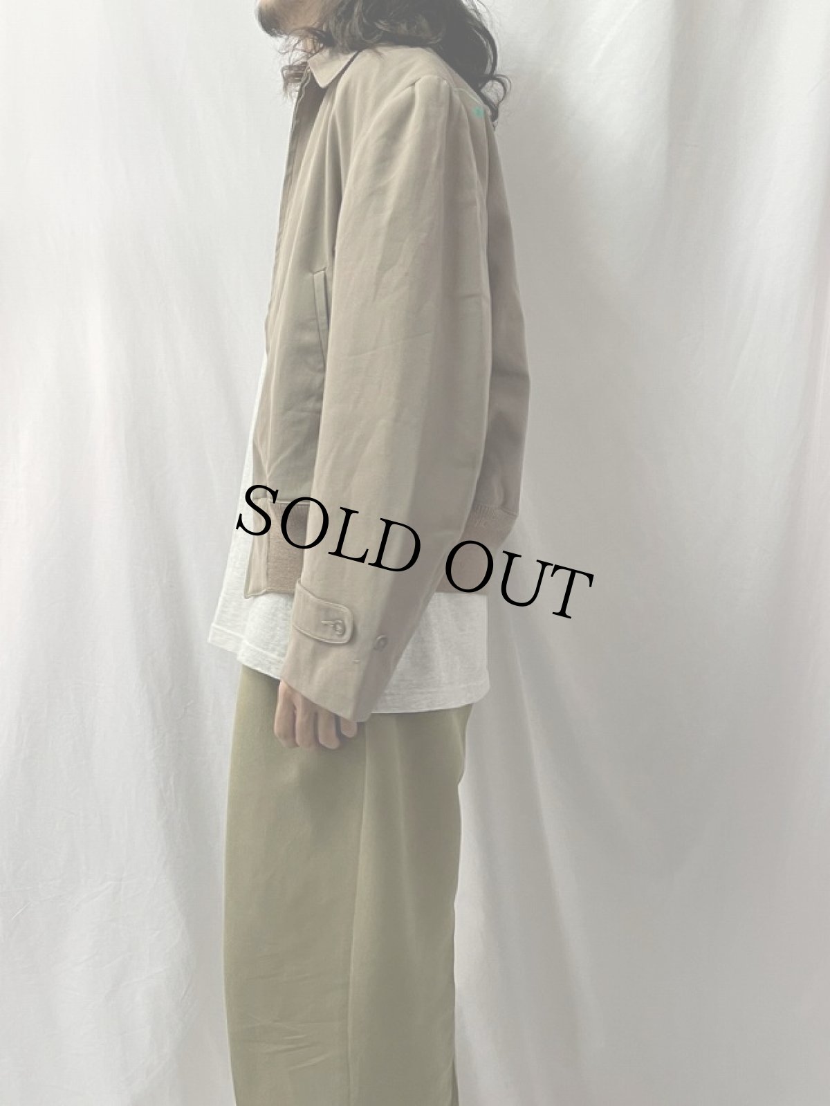 画像3: 60's Rodes レーヨンギャバジン スポーツジャケット 42 (3)