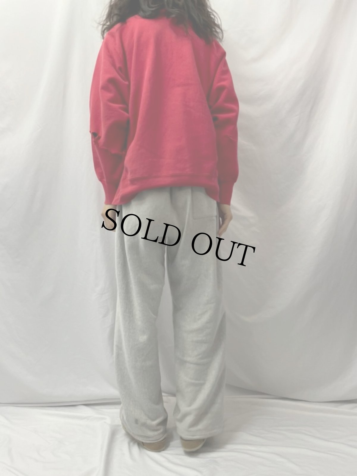 画像4: 80's Champion REVERSE WEAVE USA製 トリコタグ "Wisconsin" 刺繍入り スウェット XL (4)