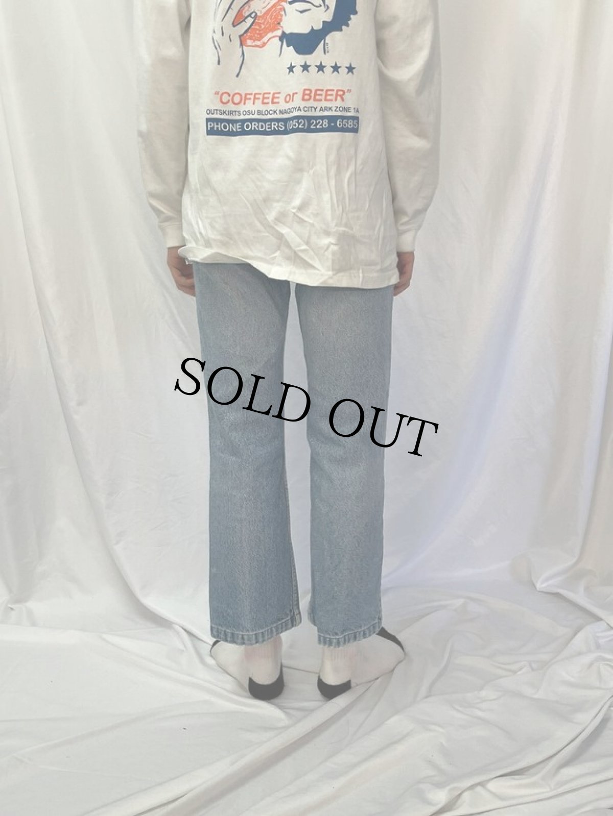 画像4: 90's Levi's 517 USA製 デニムパンツ W29 (4)