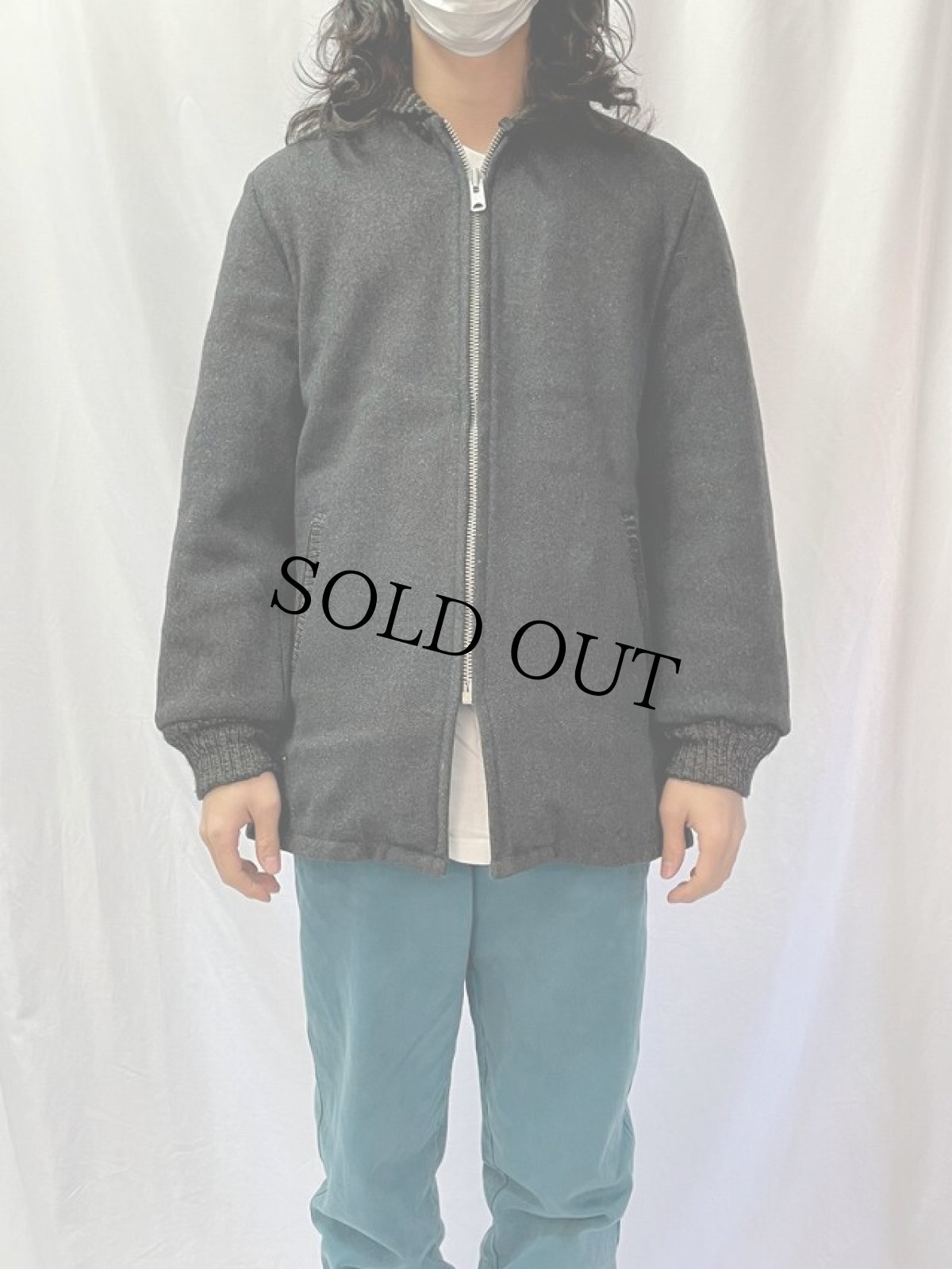 画像2: 50〜60's CLICKER by Lakeland ファラオコート SIZE38 (2)