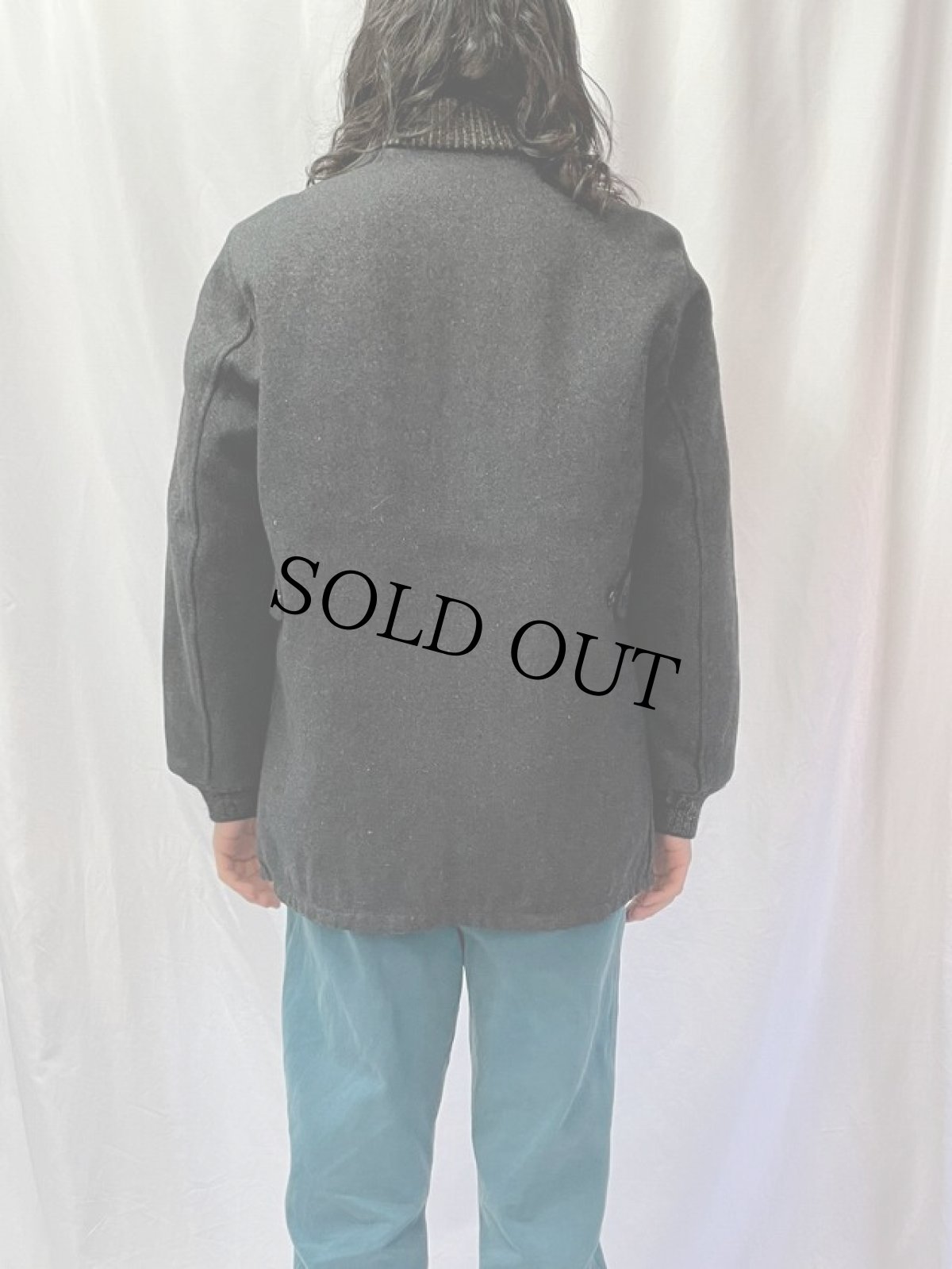 画像4: 50〜60's CLICKER by Lakeland ファラオコート SIZE38 (4)