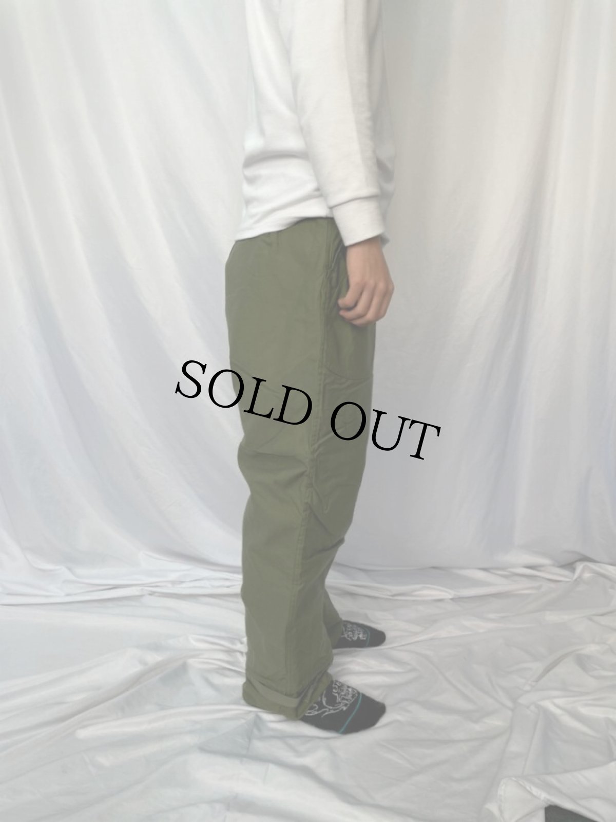 画像3: 70's U.S.NAVY A-2 デッキパンツ SMALL (3)