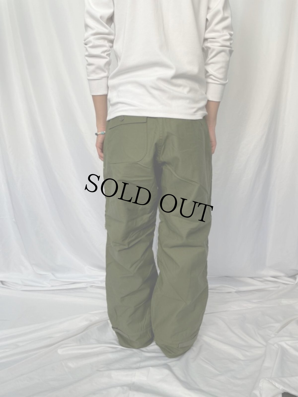 画像4: 70's U.S.NAVY A-2 デッキパンツ SMALL (4)