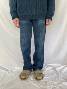 画像2: 2000's Levi's 517 USA製 " BOOT CUT" フレアデニムパンツ W33 (2)