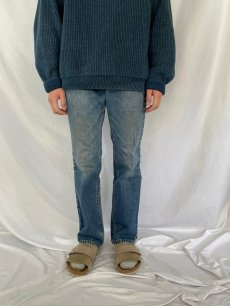 画像2: 2000's Levi's 517 USA製 " BOOT CUT" フレアデニムパンツ W29 (2)