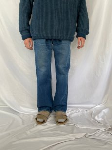 画像2: 90's Levi's 517 USA製 " BOOT CUT" フレアデニムパンツ W35 (2)