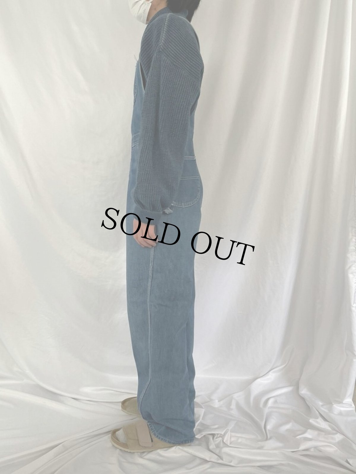 画像3: 80's Lee USA製 デニムオーバーオール (3)