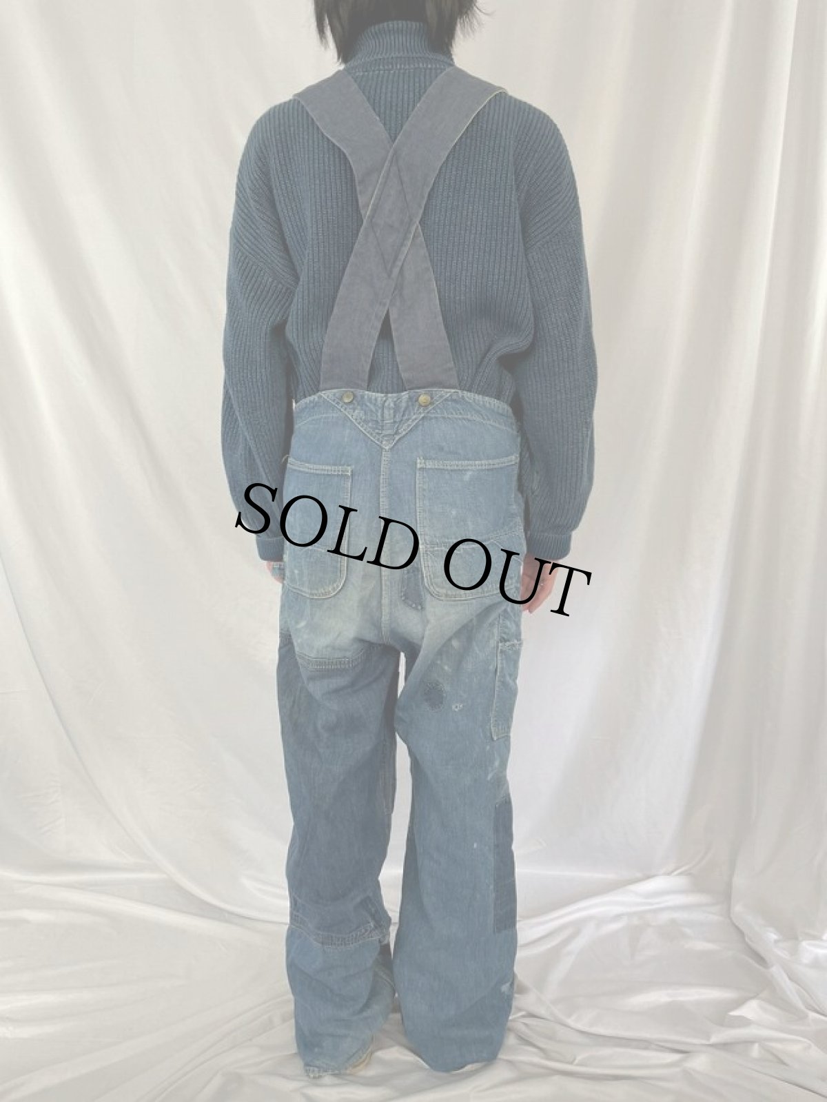 画像4: 60's BIG BUCK by ELY&WALKER デニムオーバーオール (4)