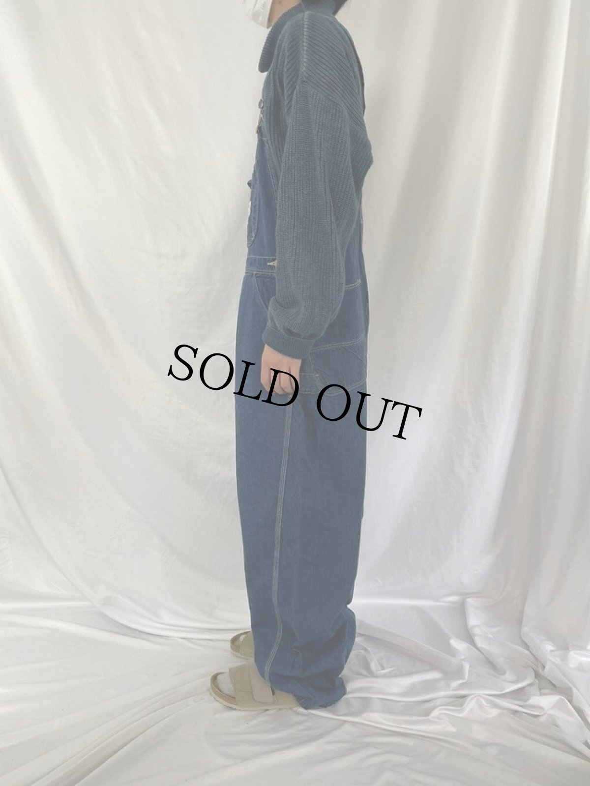 画像3: 60's RED CAMEL デニムオーバーオール (3)