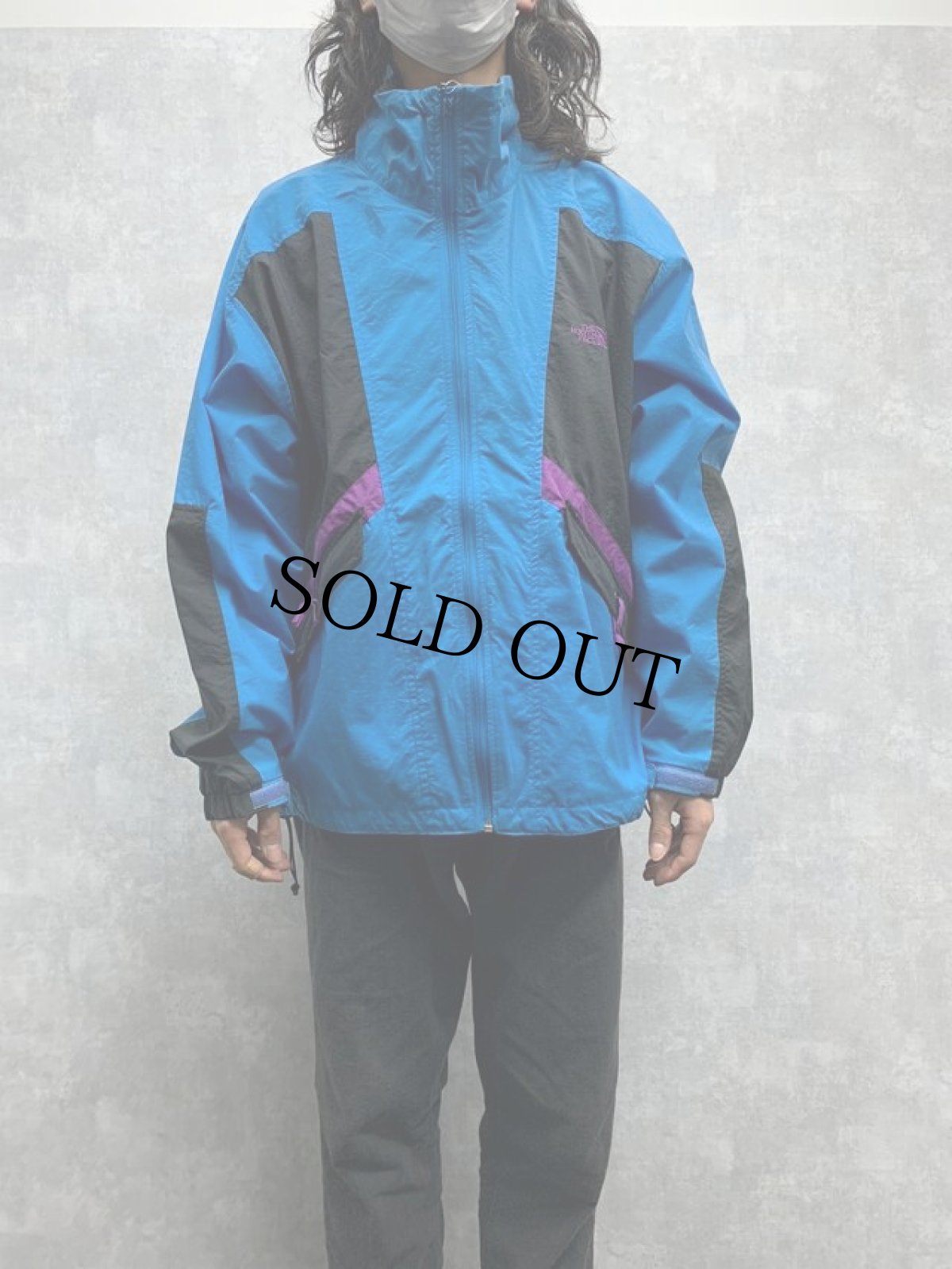 画像2: 90's THE NORTH FACE ナイロンジャケット L (2)