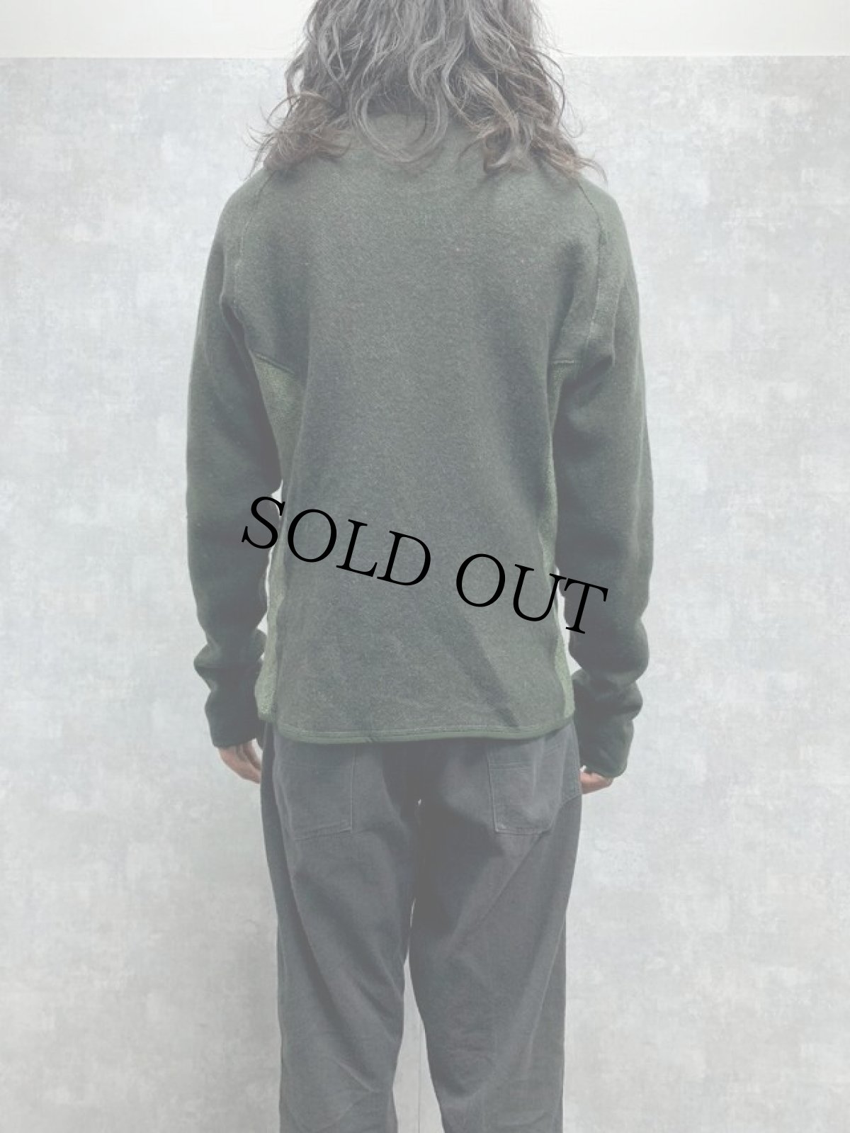 画像4: ARC'TERYX ウール×ナイロン ジップジャケット L (4)