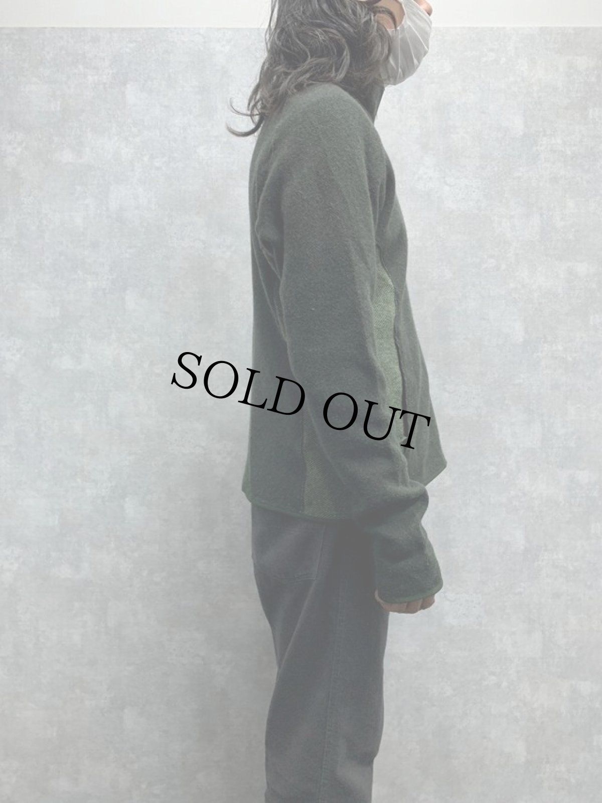 画像3: ARC'TERYX ウール×ナイロン ジップジャケット L (3)