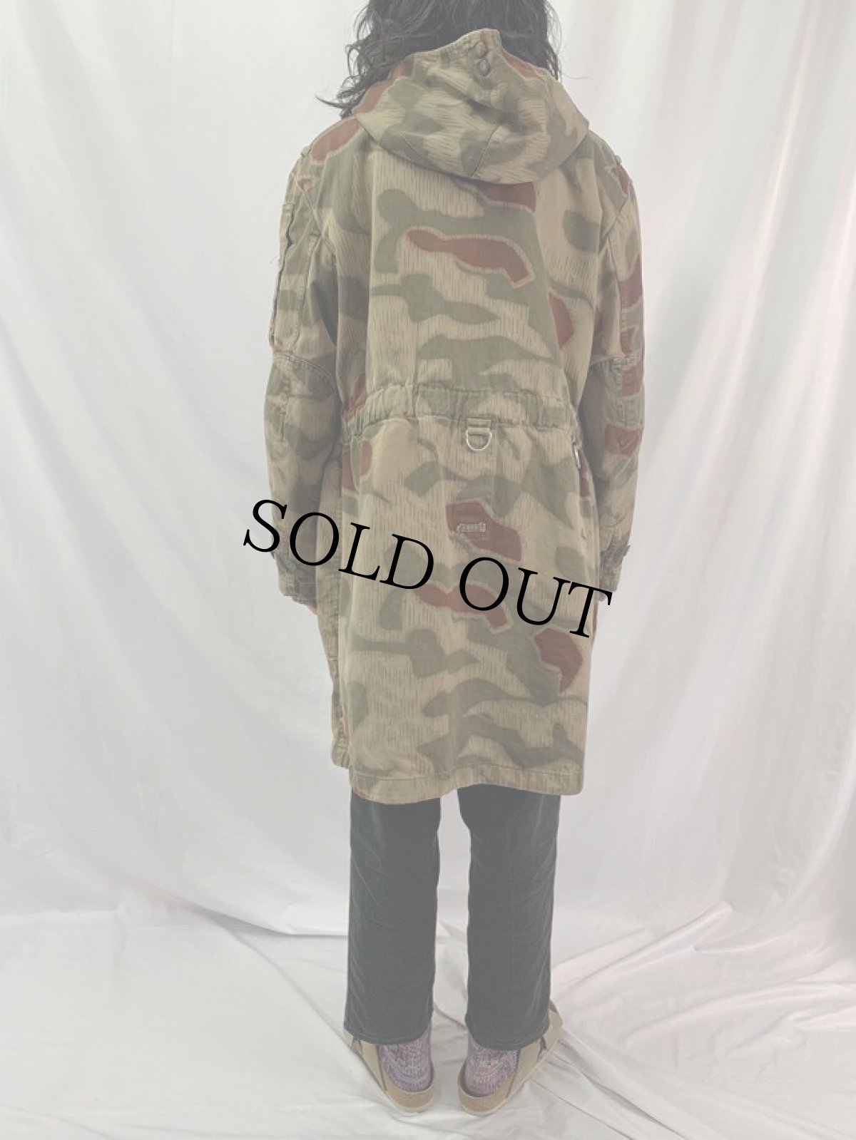 画像4: 50〜60's ドイツ連邦 BGS(国境警備隊) ウォーターカモ フィールドパーカー SIZE52 (4)