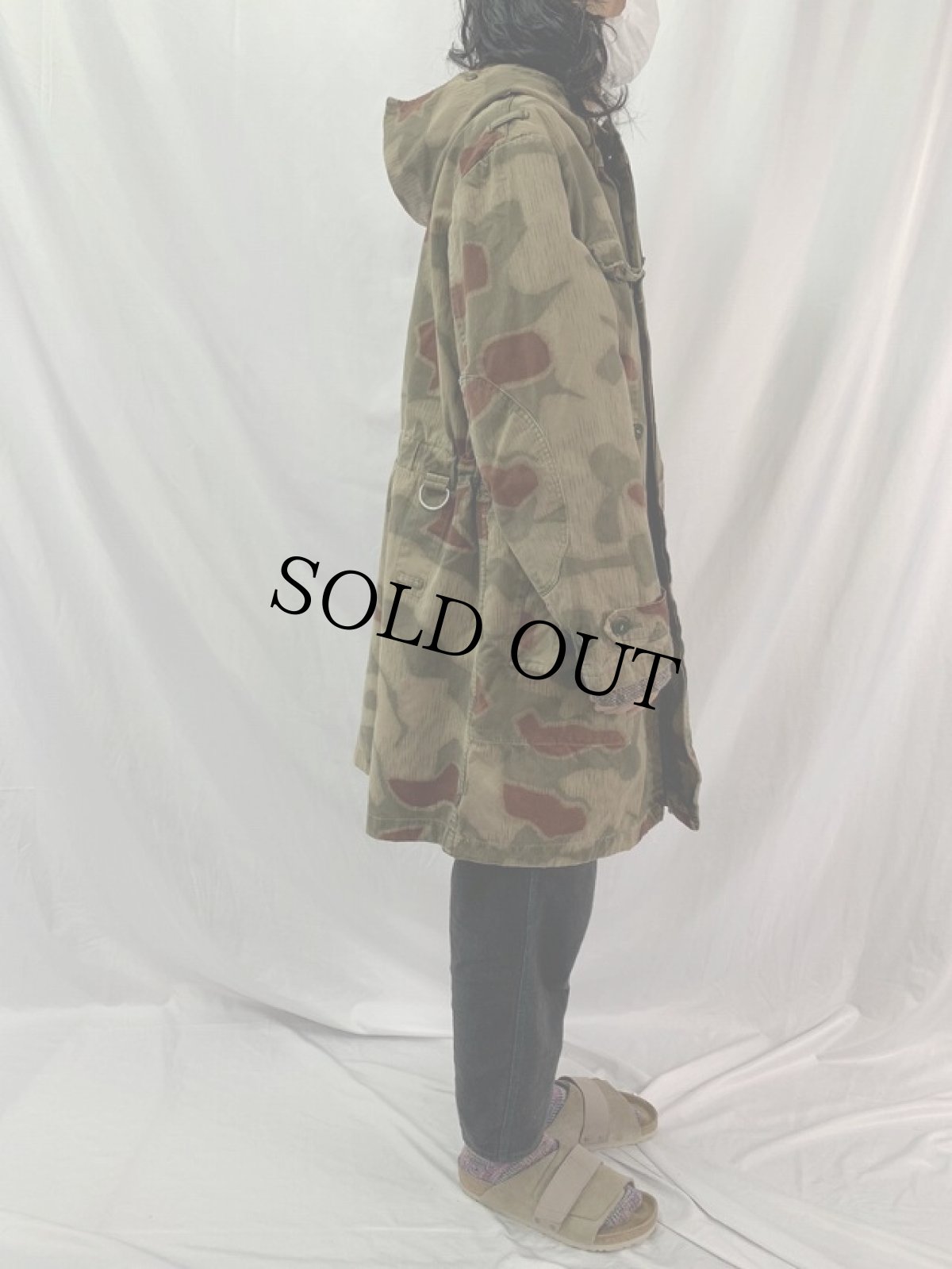 画像3: 50〜60's ドイツ連邦 BGS(国境警備隊) ウォーターカモ フィールドパーカー SIZE52 (3)