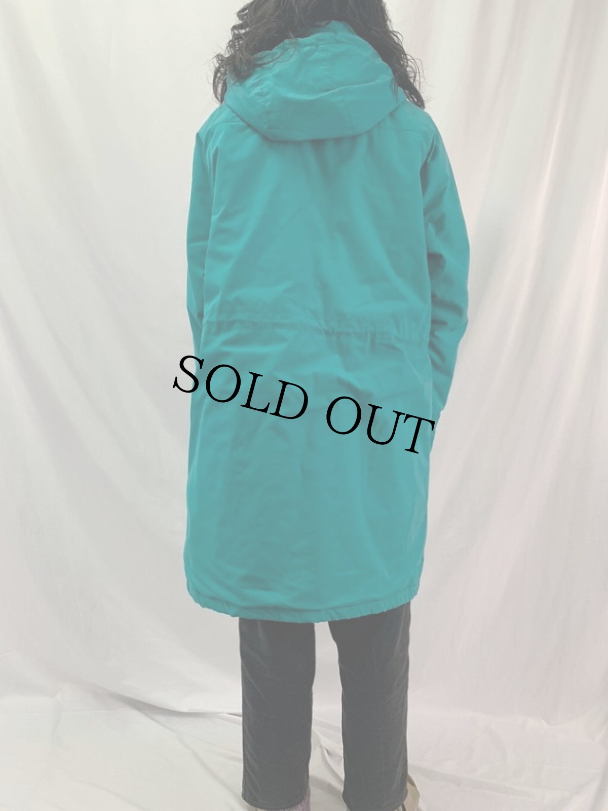 画像4: 80's L.L.Bean USA製 中綿入りコート L (4)