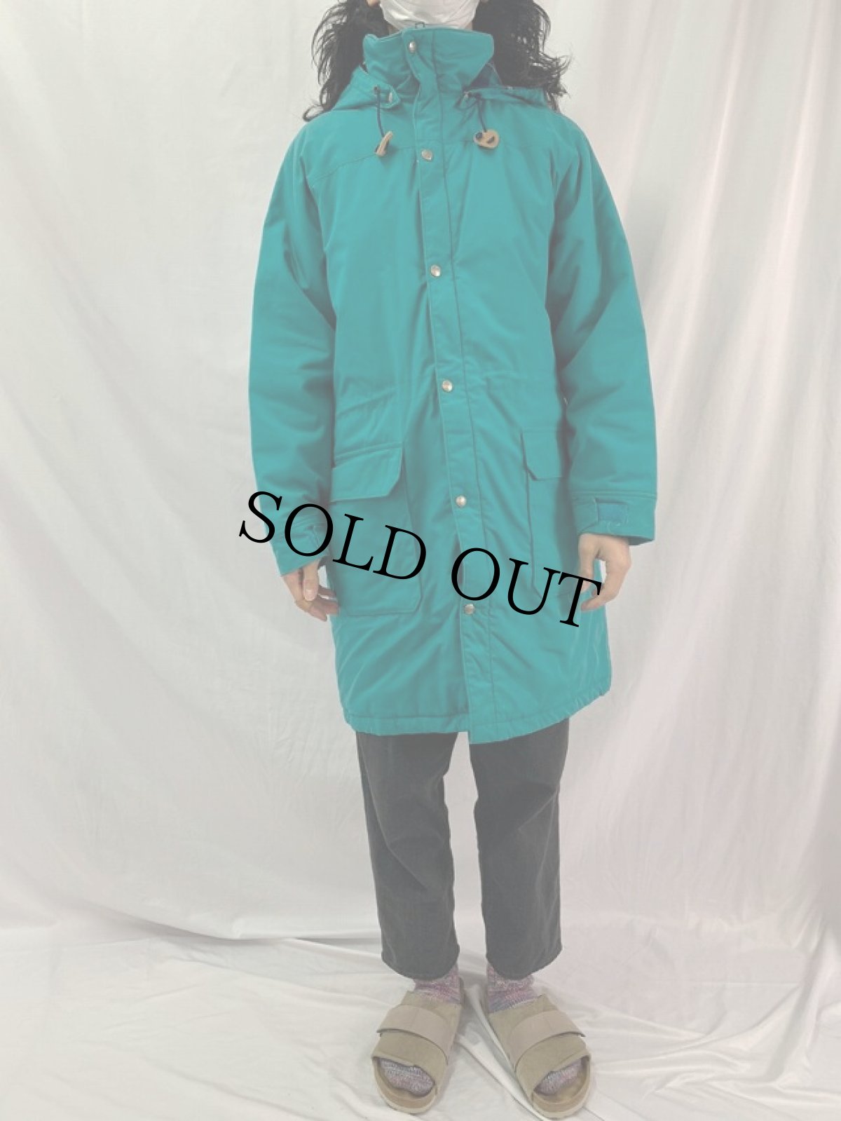 画像2: 80's L.L.Bean USA製 中綿入りコート L (2)