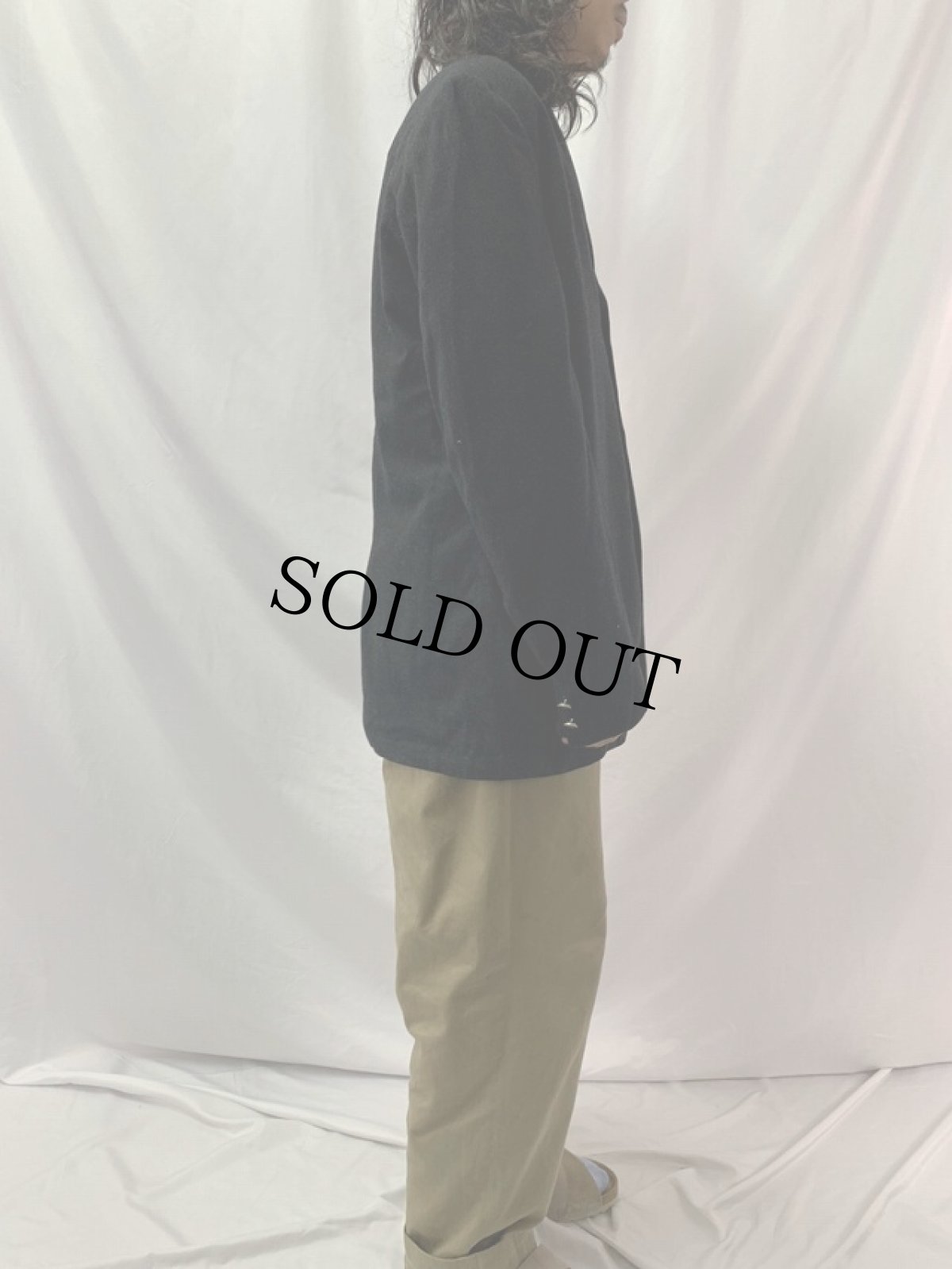 画像3: 60's ROBERT ROLLINS "University of North Carolina" 刺繍入り メルトンスクールジャケット (3)