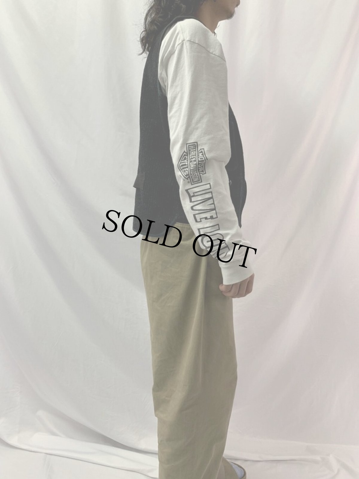 画像3: 80's Woolrich USA製 メルトンベスト SIZE42 (3)