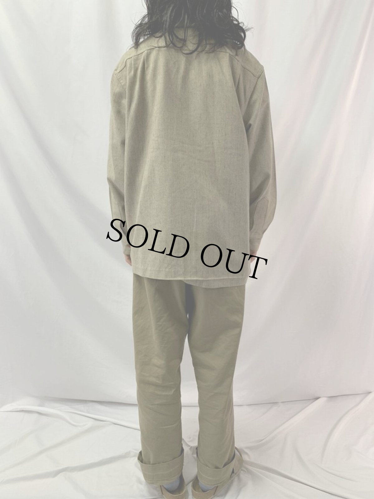 画像4: 50's Merrill Woolens ウィンドウペンチェック柄 オープンカラーウールシャツ (4)