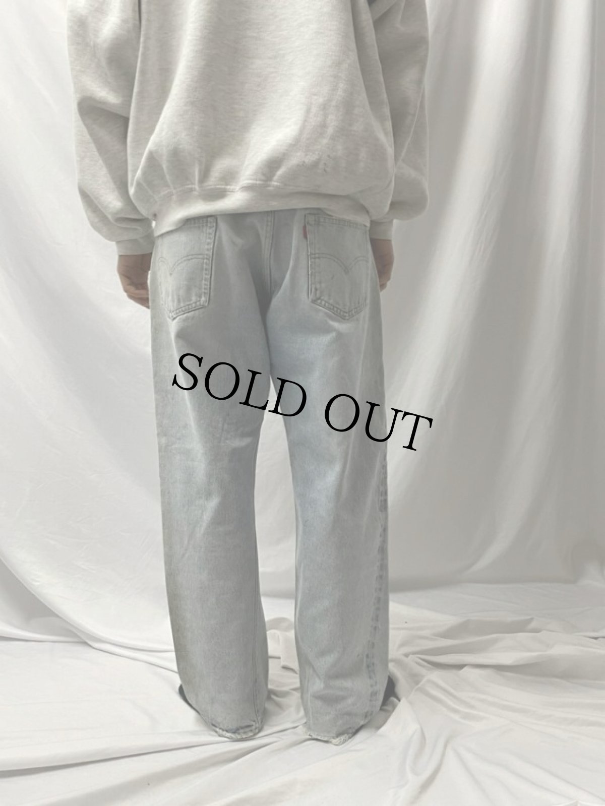 画像4: 80's Levi's 501 USA製 RED LINE デニムパンツ W33 (4)