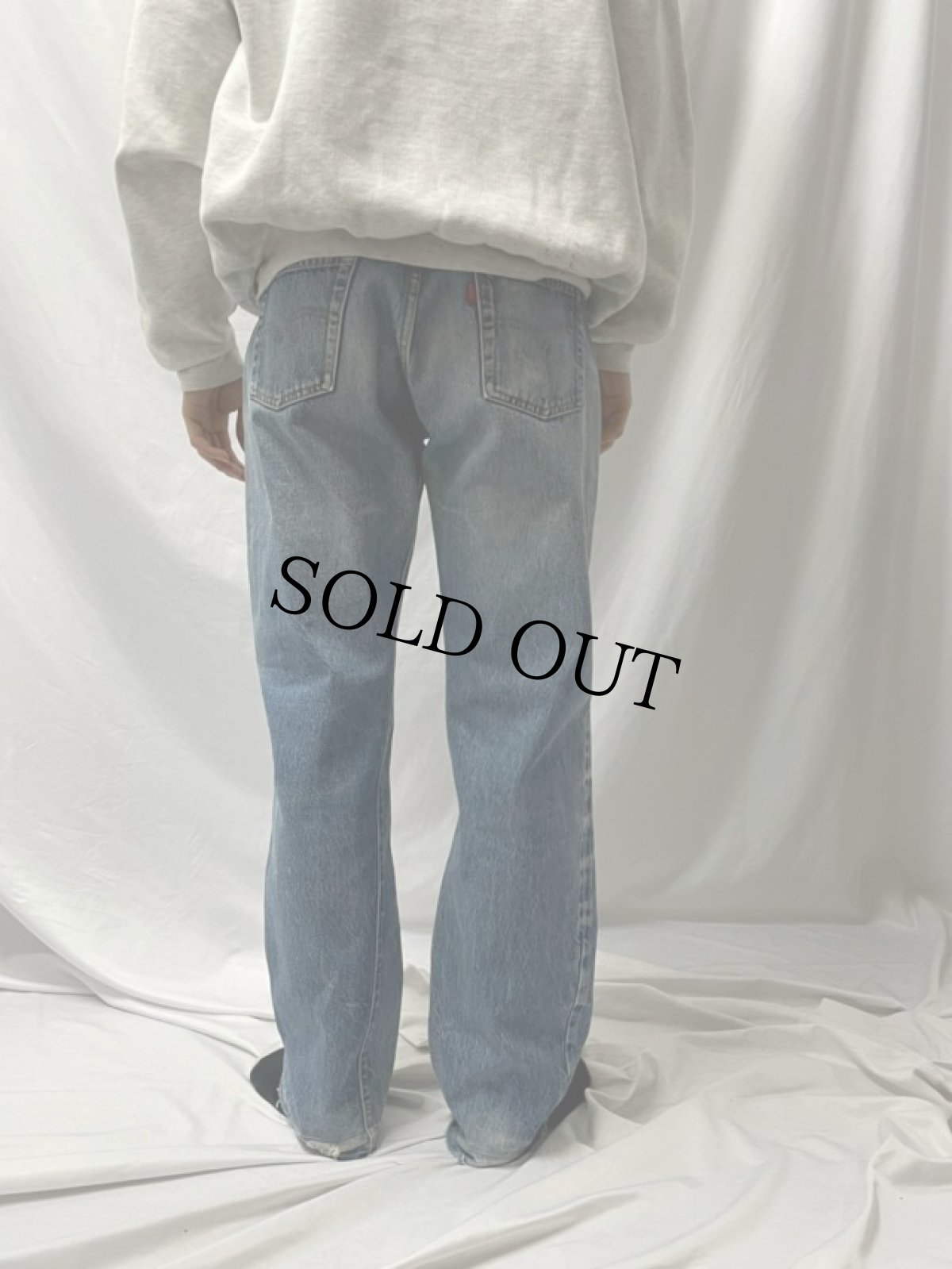 画像4: 80's Levi's 501 USA製 RED LINE デニムパンツ W31 (4)