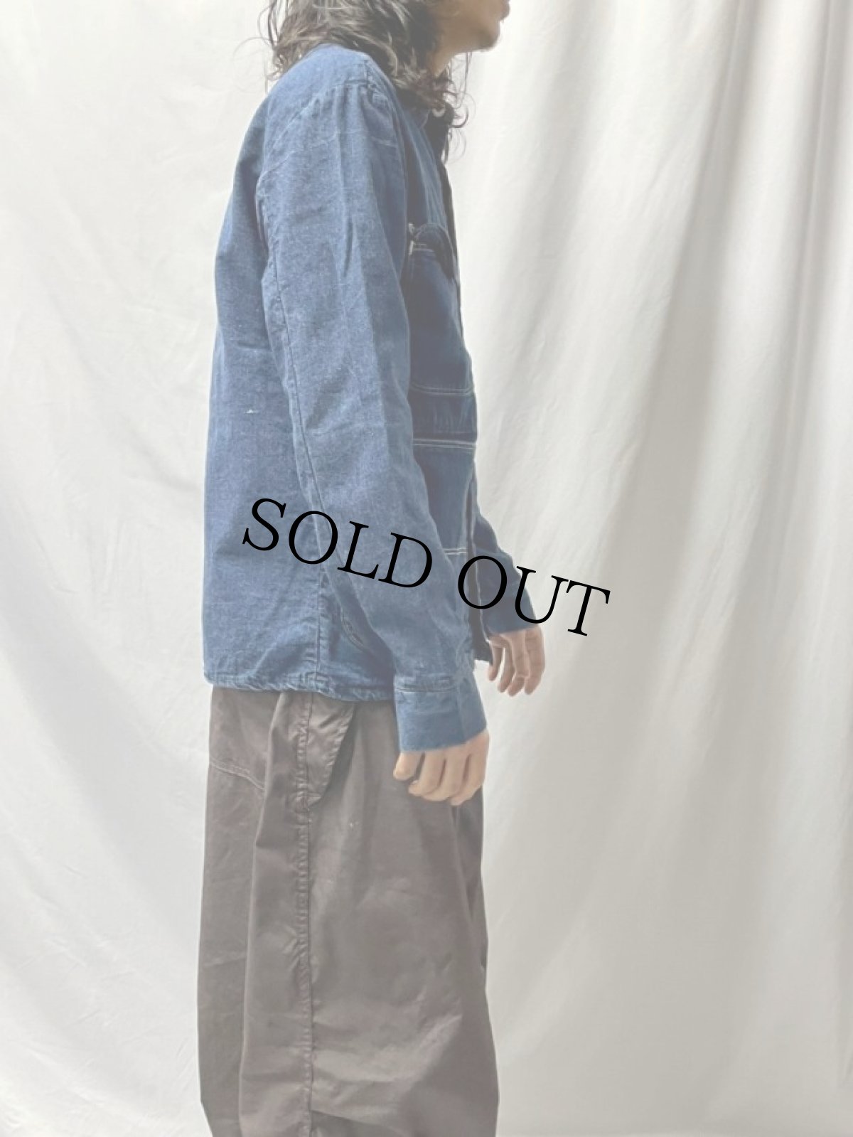 画像3: 60's〜 デニムカバーオール (3)