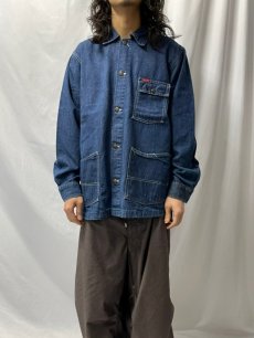 画像2: 70's BIG SMITH デニムカバーオール SIZE44 (2)