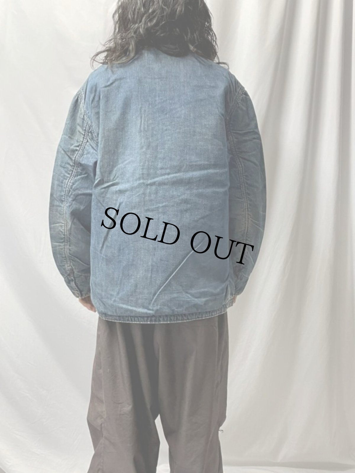 画像4: 60's STOREBRAND ブランケットライナー デニムカバーオール (4)