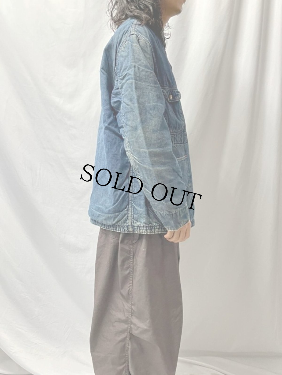 画像3: 60's STOREBRAND ブランケットライナー デニムカバーオール (3)