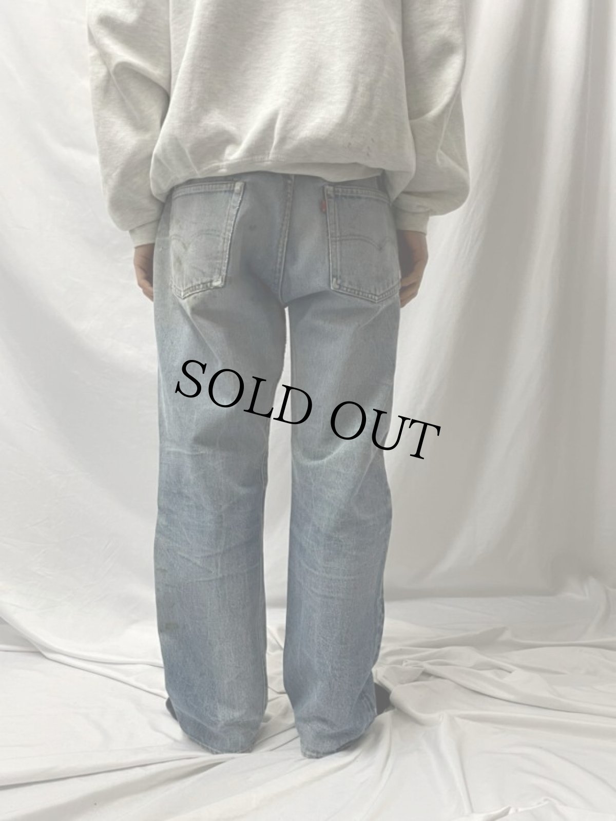 画像4: 70's Levi's 501 66後期 USA製 デニムパンツ W34 (4)