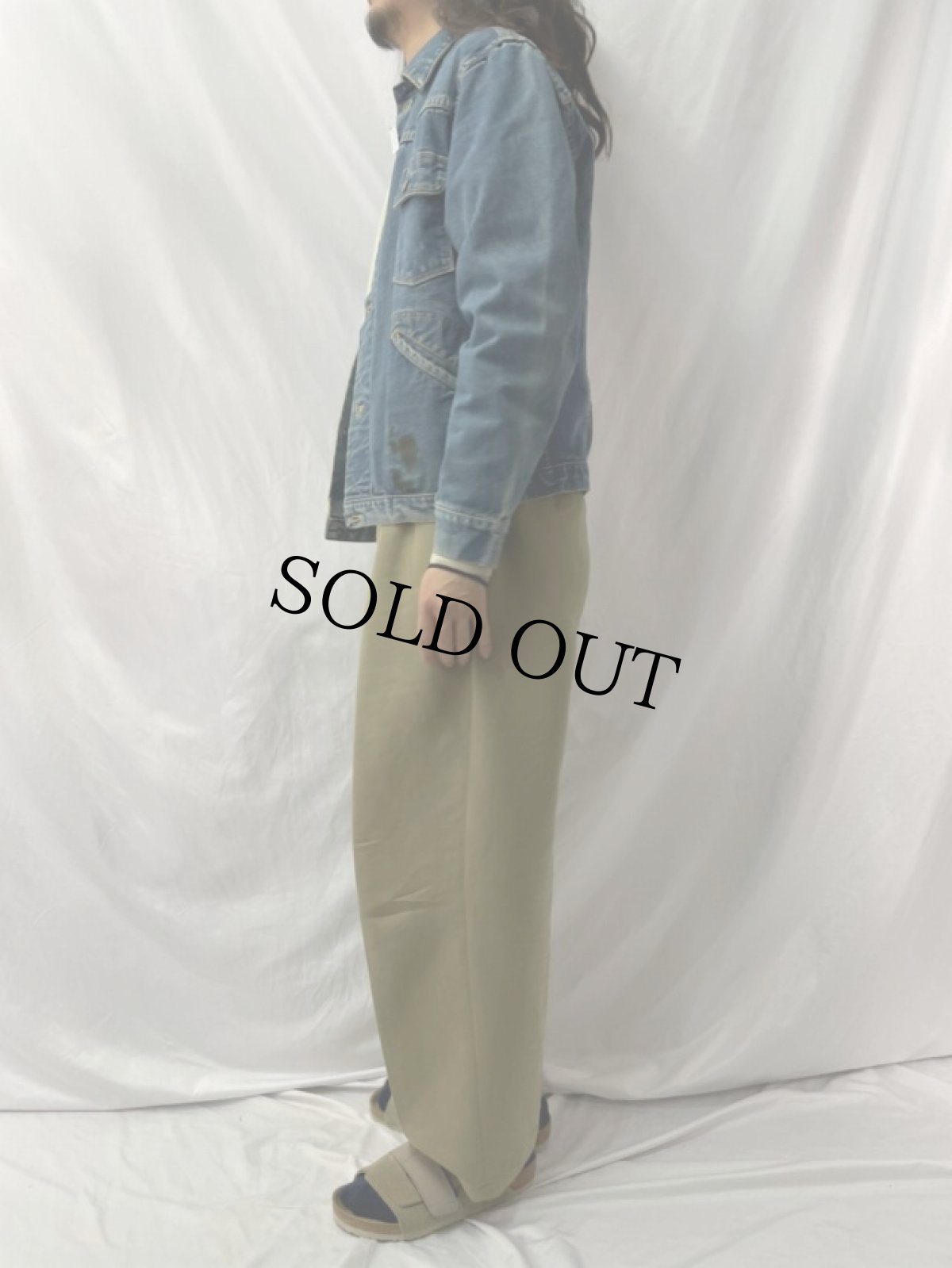 画像3: 60's Wrangler 11MJ デニムジャケット SIZE42 (3)