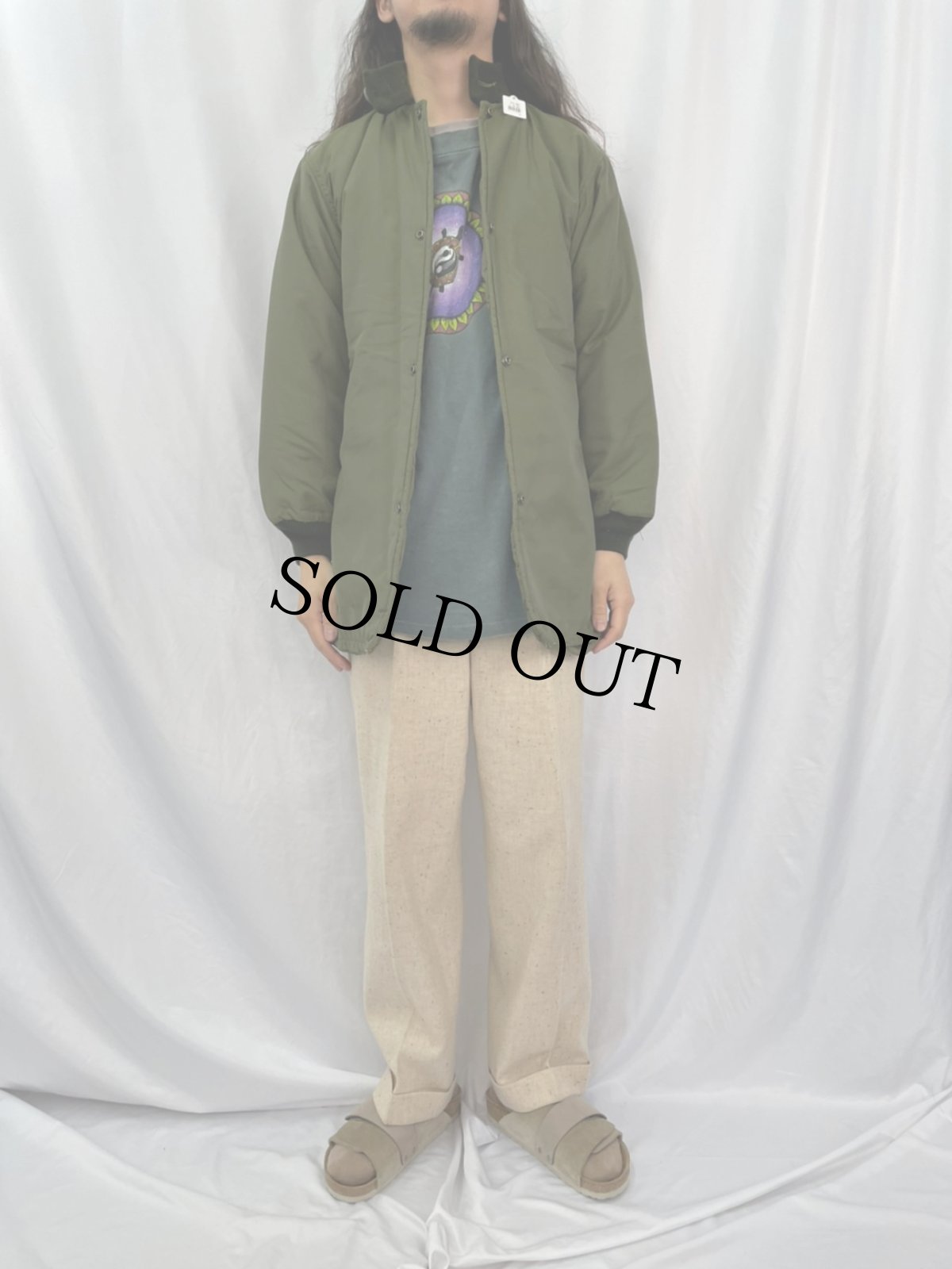 画像2: 70's CANADIAN ARMED FORCE ECW ライナーコート Short-Small (2)