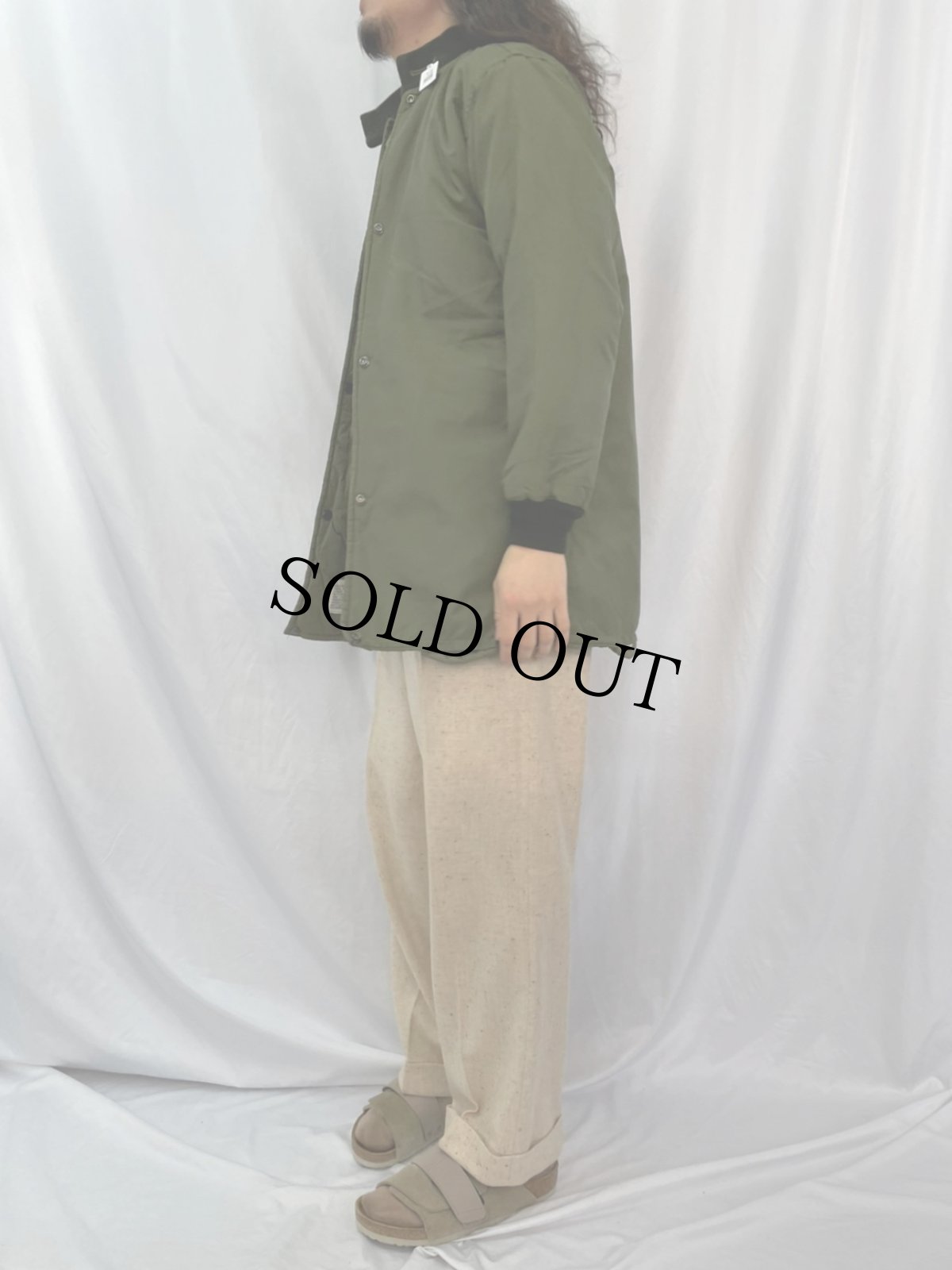 画像3: 70's CANADIAN ARMED FORCE ECW ライナーコート Short-Small (3)