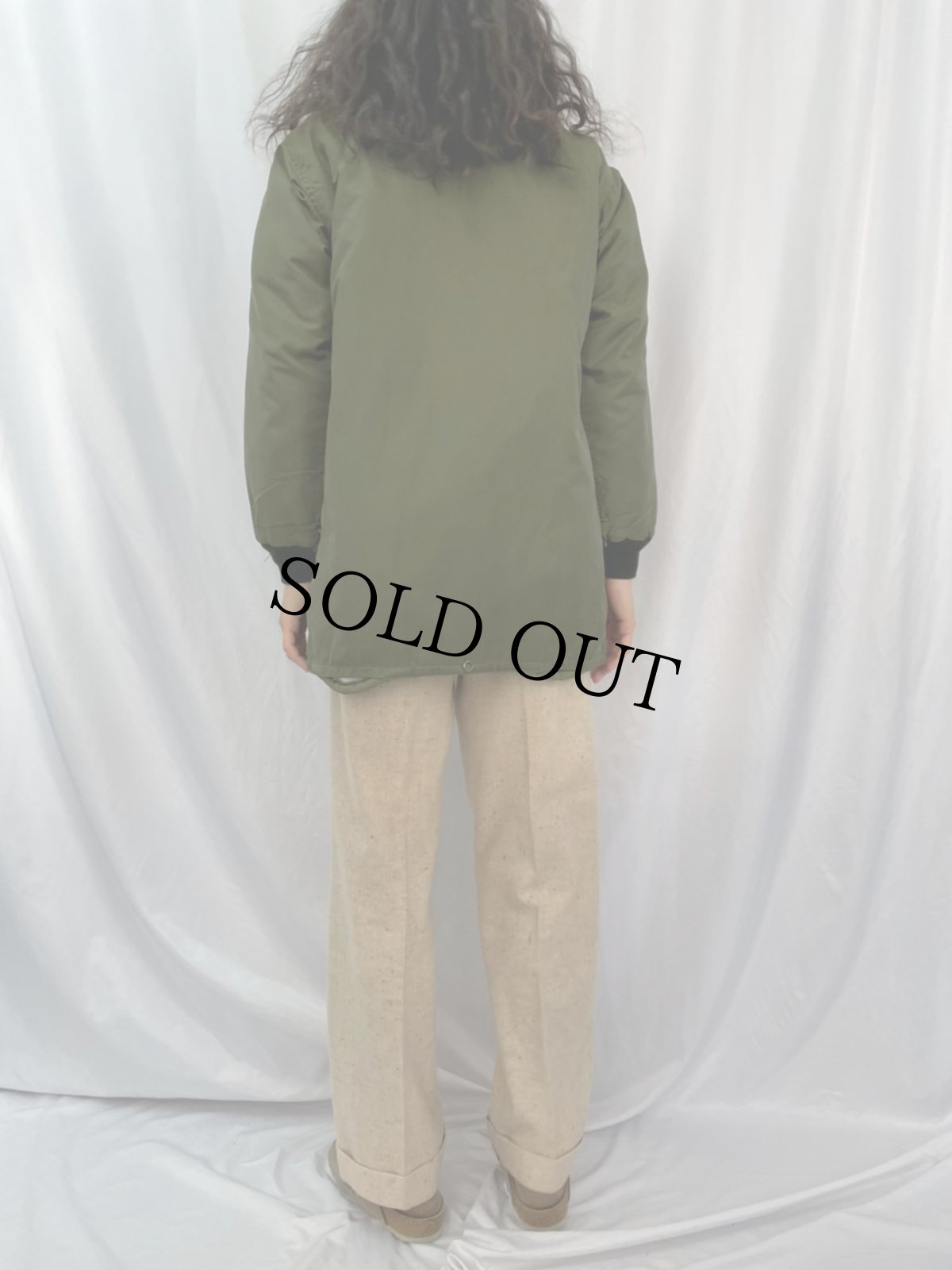 画像4: 70's CANADIAN ARMED FORCE ECW ライナーコート Short-Small (4)