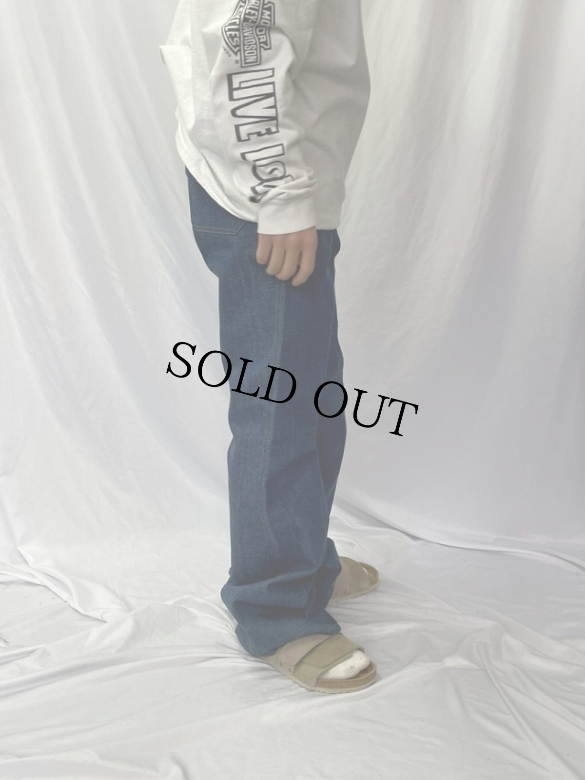 画像4: 70's Levi's USA製 20640-0618 ウエスタンフレアデニムパンツ W31 (4)