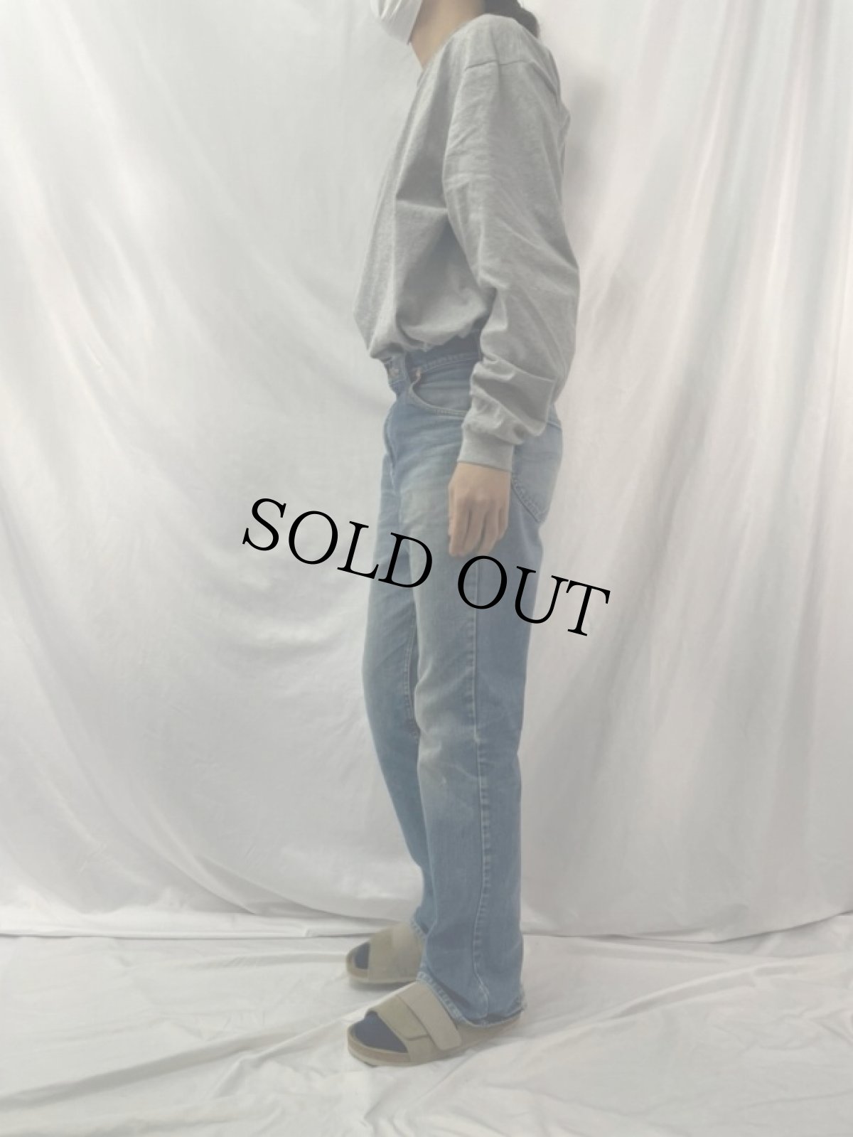 画像3: 70's Lee 200 USA製 ストレートデニムパンツ W33 (3)