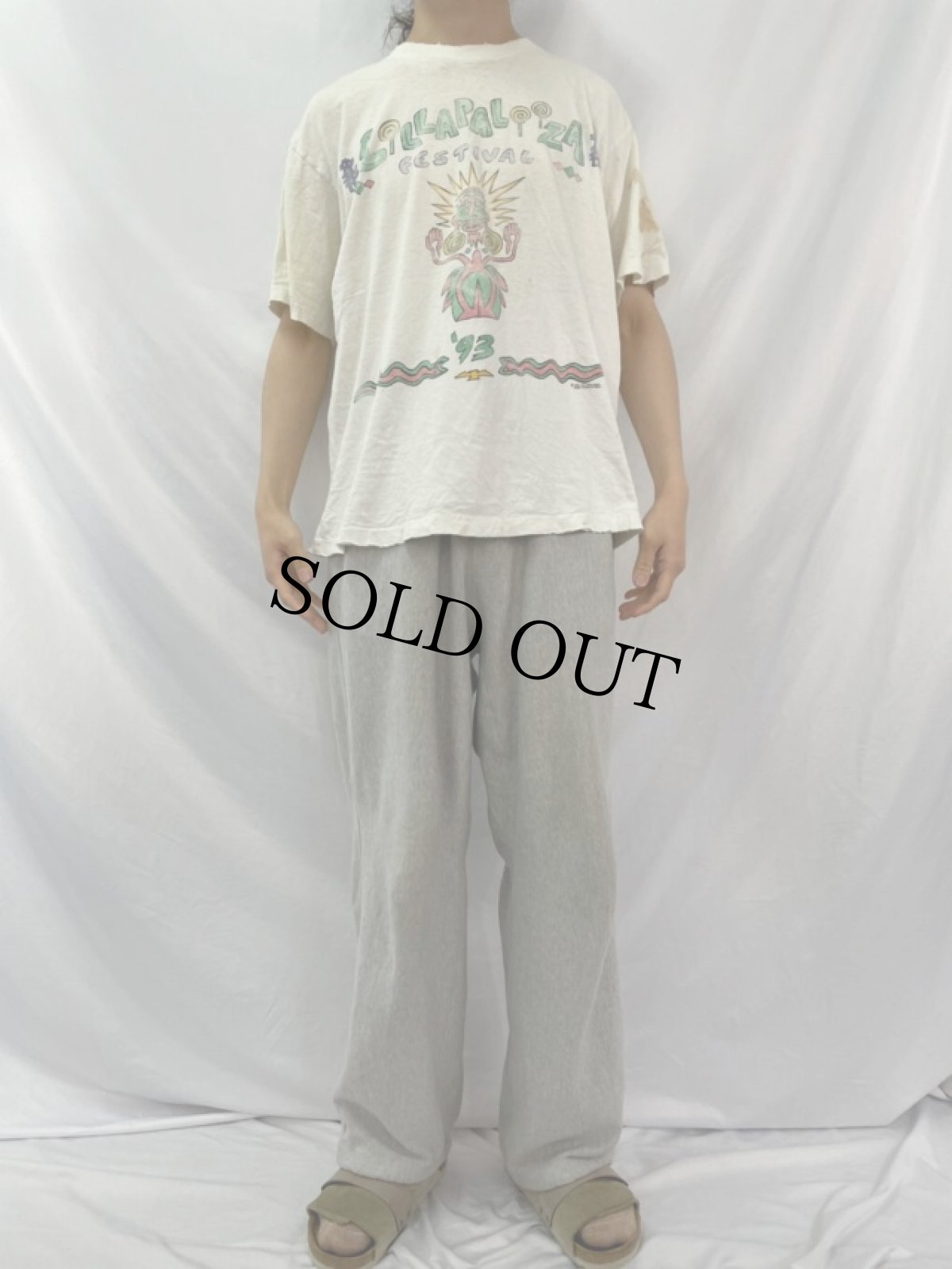 画像3: 1993 LOLLAPALOOZA USA製 ロックフェスティバルTシャツ XL (3)