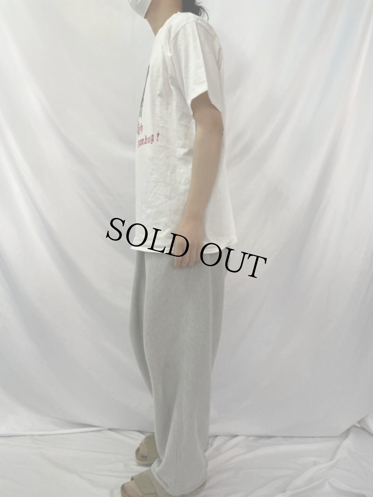 画像3: 90's A Chrisymas Carol USA製 "Bah Humbug" 映画Tシャツ XL (3)