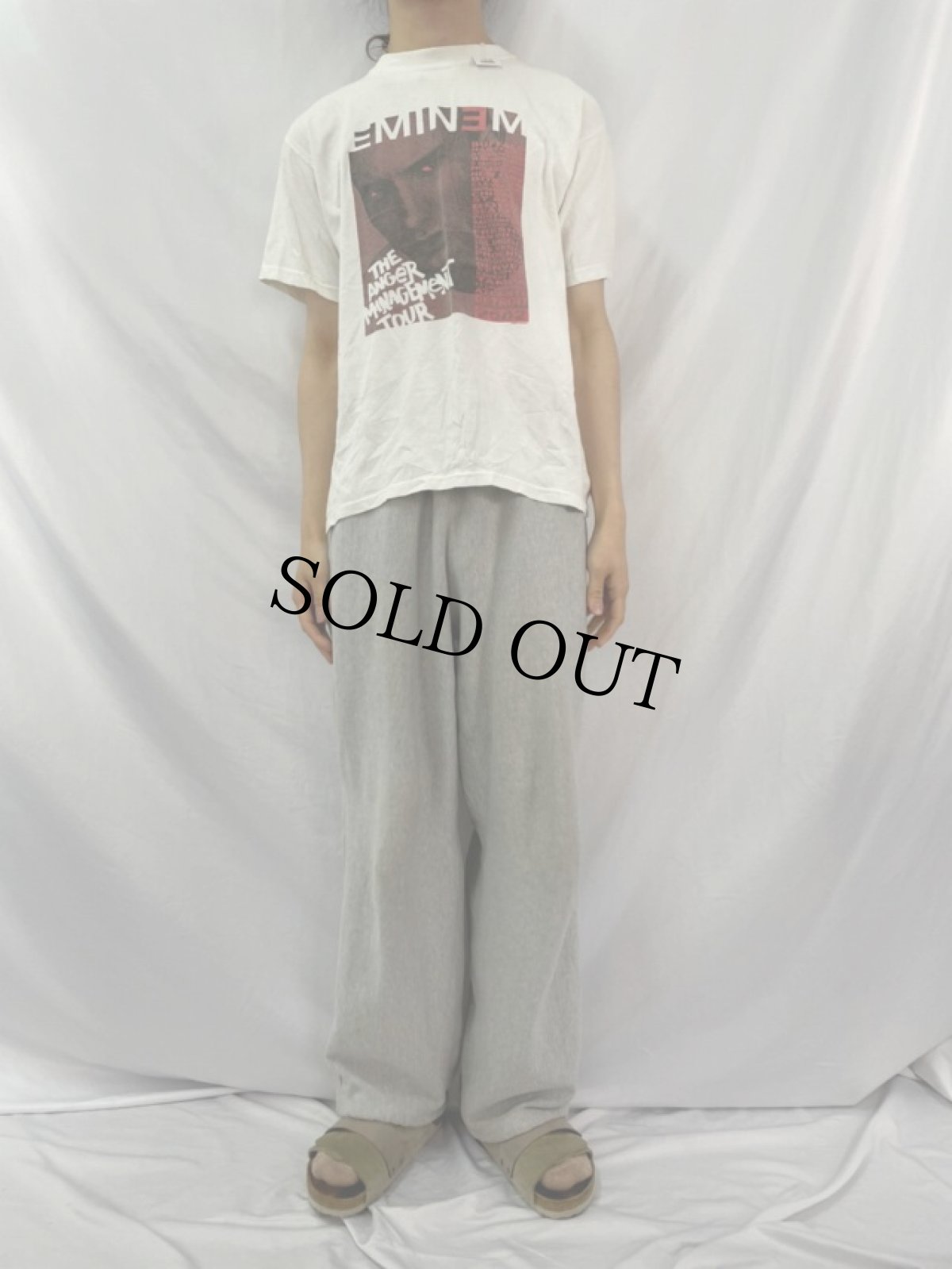 画像3: 2002 Eminem "THE ANGER MANAGEMENT TOUR" ヒップホップTシャツ M (3)